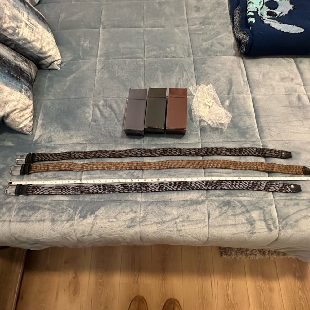 Bell Howell stretch belts set of 3